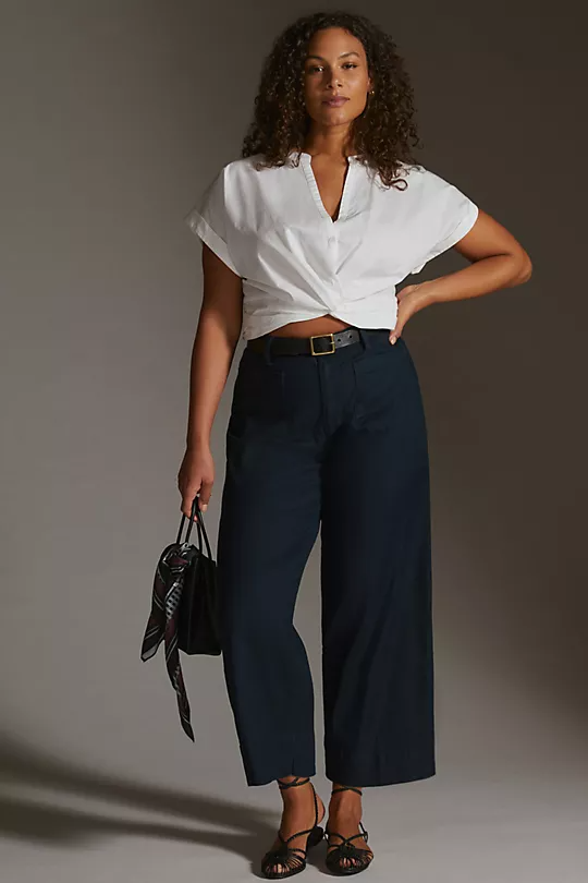 These Anthropologie Wide-Leg Pants Are Best Sellers