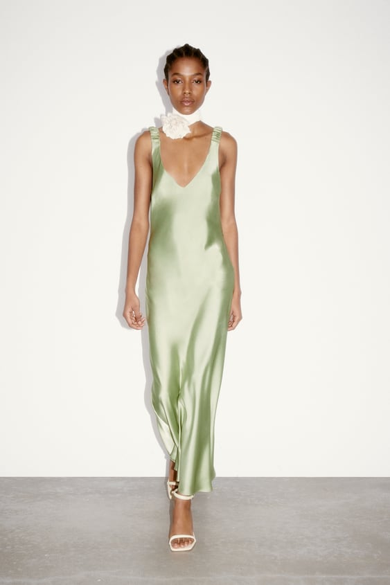 Zara shop lingerie dress