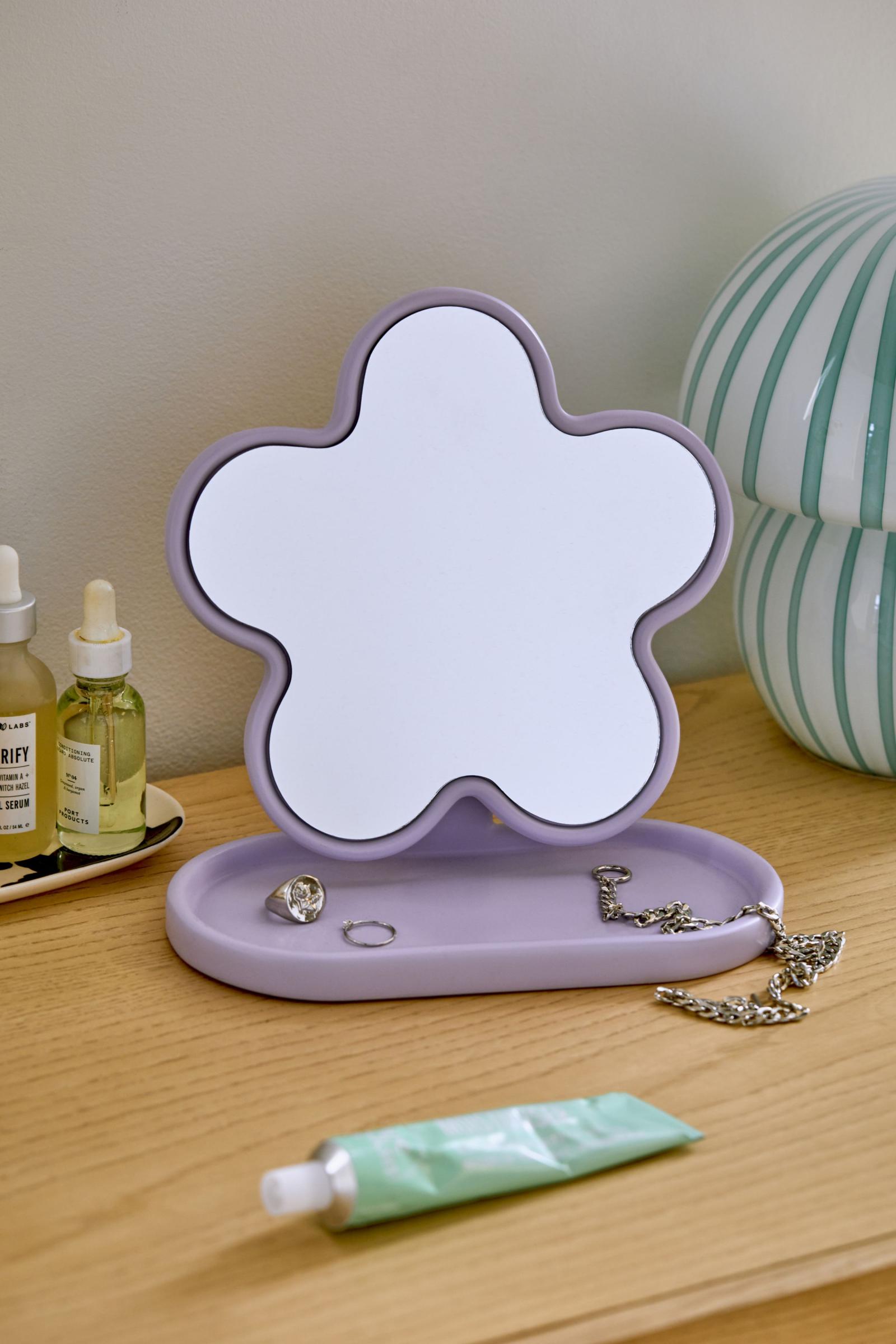 Urban Outfitters + Flower Tabletop Mirror