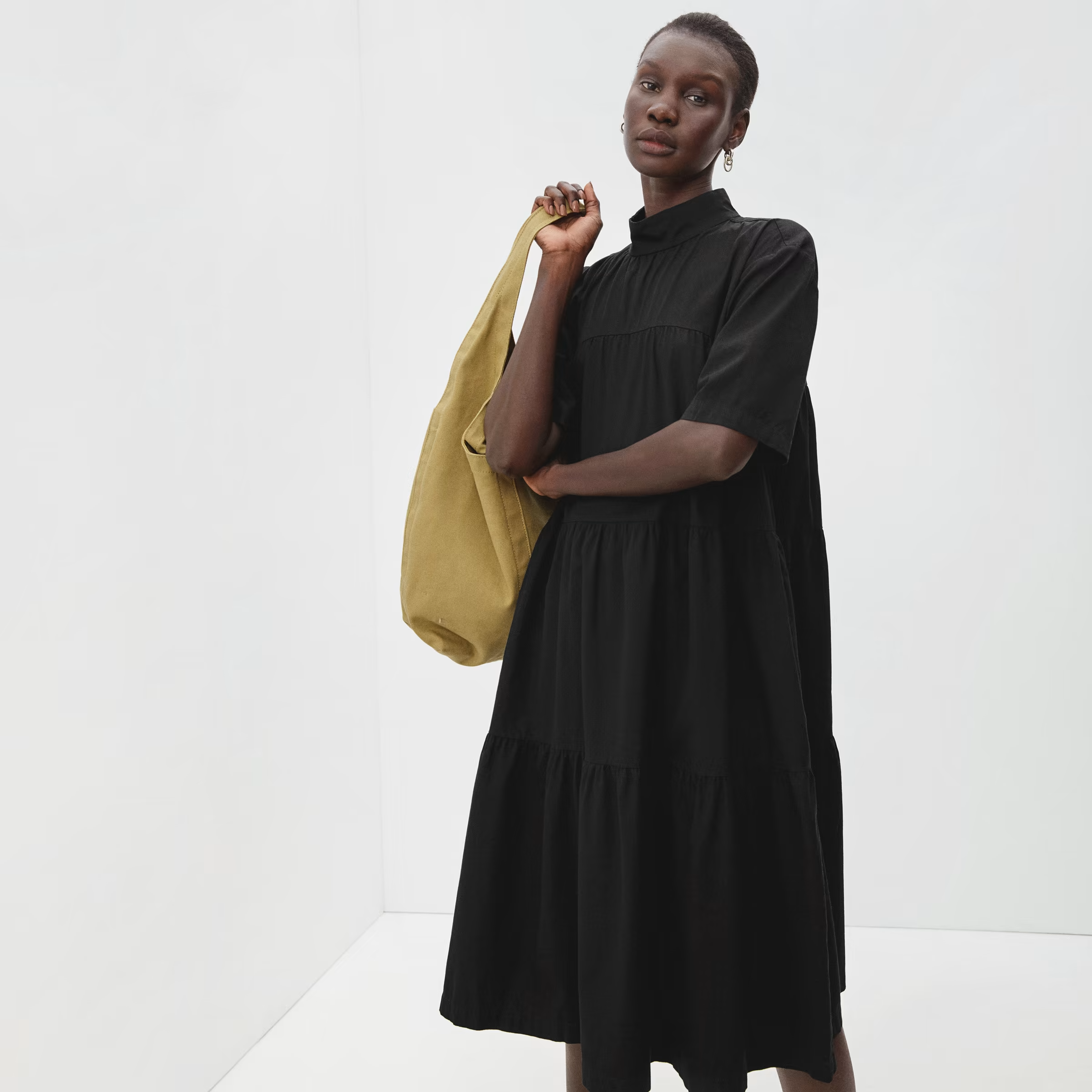 Everlane 2025 cotton mockneck