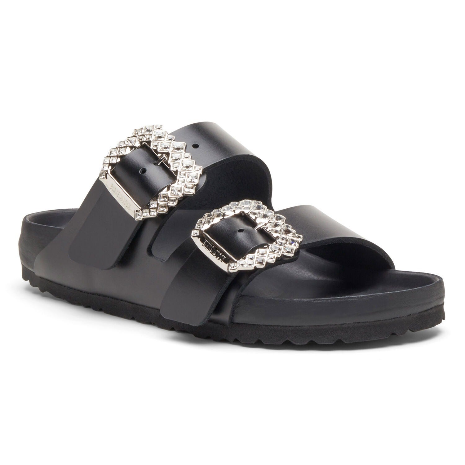 Birkenstock x Manolo Blahnik + Arizona Crystal Buckle French Piping Velvet