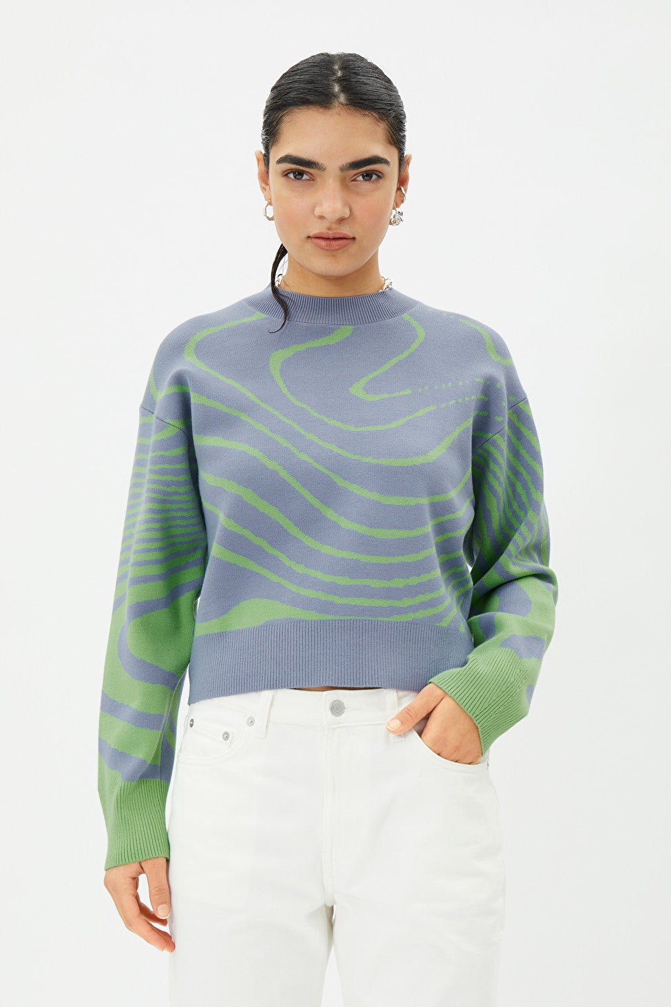 Weekday Bounce Jacquard Sweater