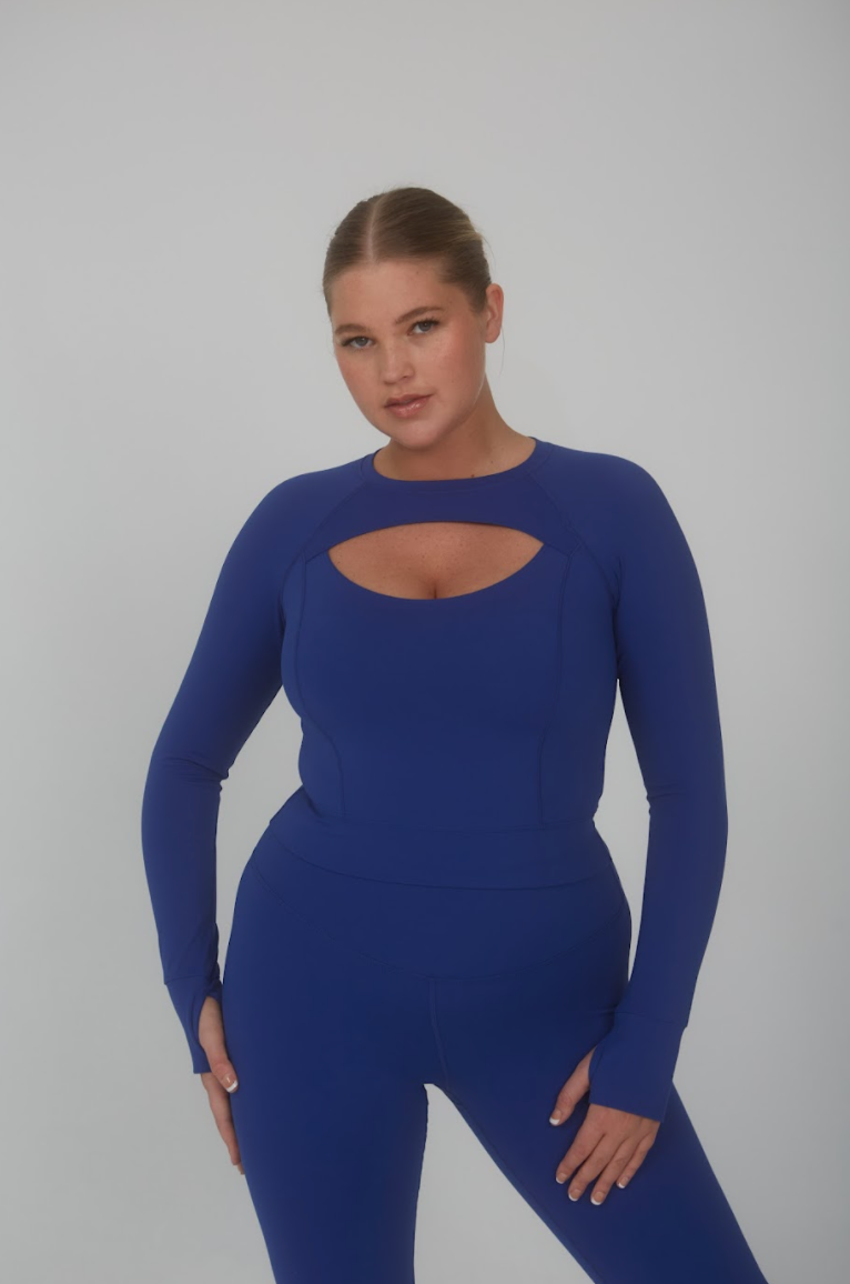 Tala + Skinluxe Cut Out Long Sleeve Top