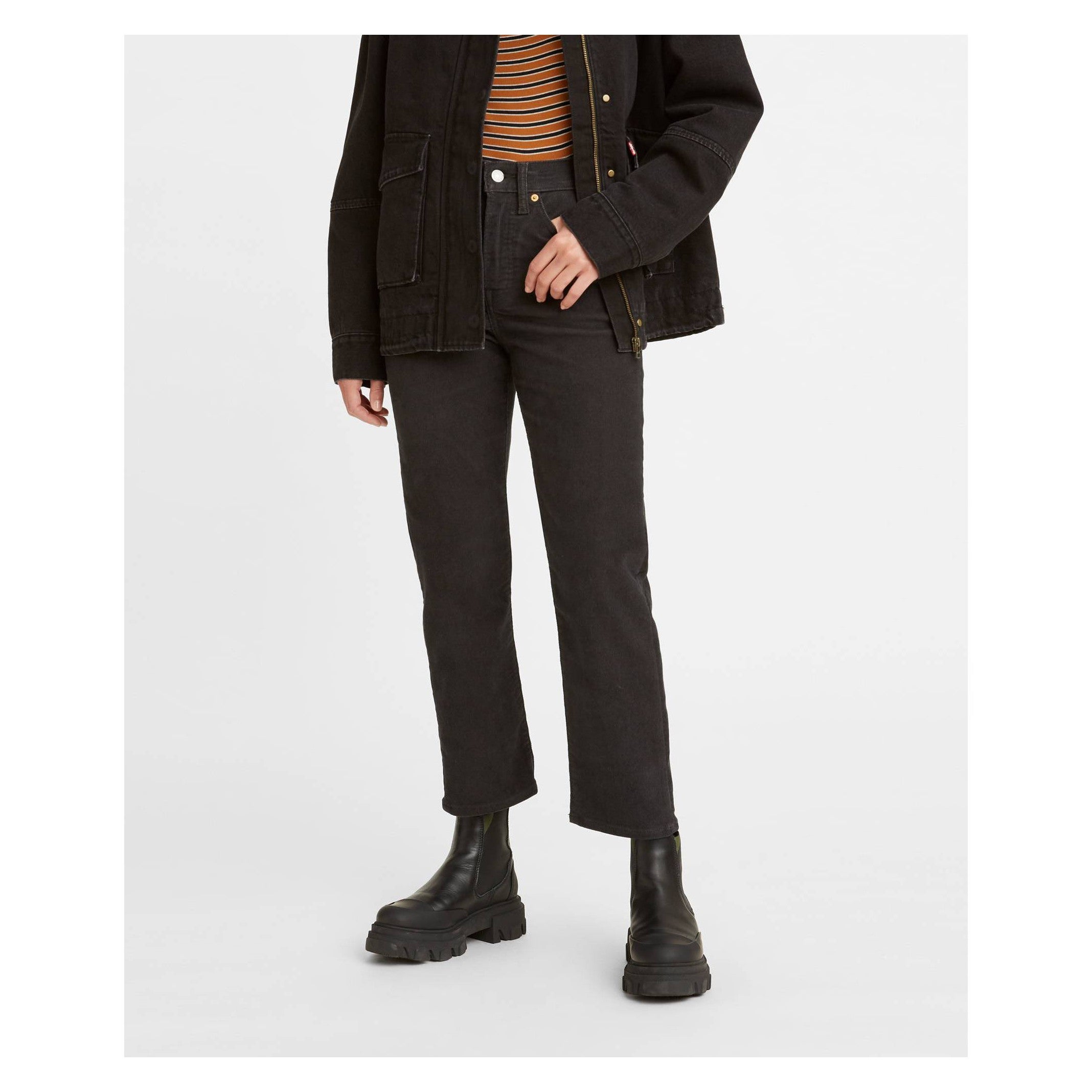 Levi's wedgie corduroy straight jeans cheap
