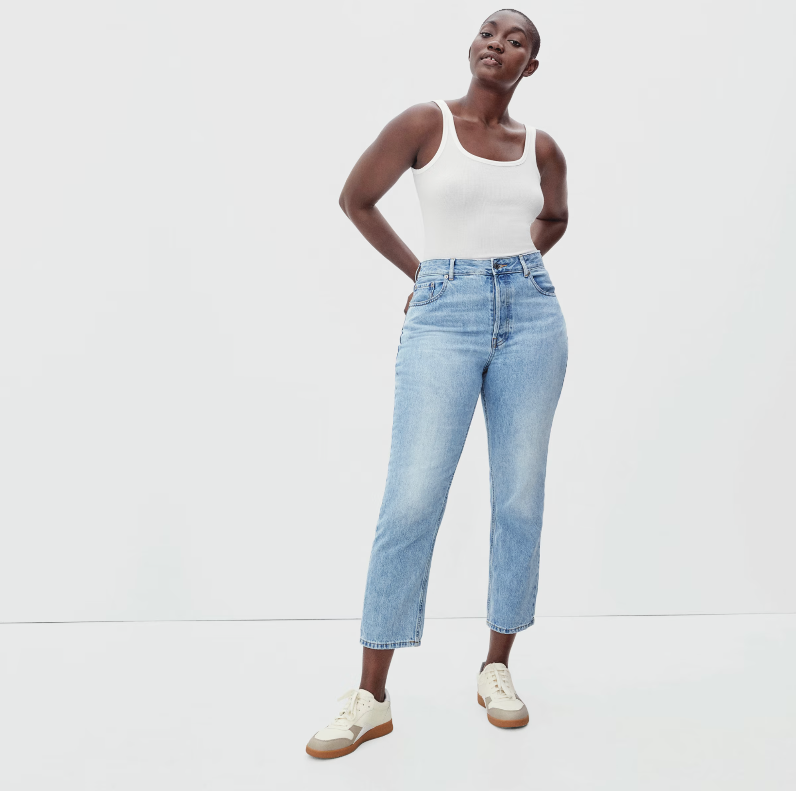 Straight Jeans Everlane 90s Cheeky Jean Review Shop Cheeky