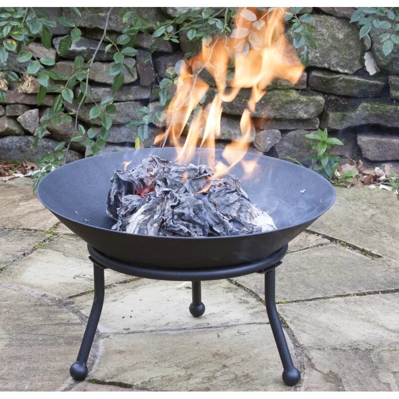 Gardeco + Cast Iron Outdoor Fire Pit