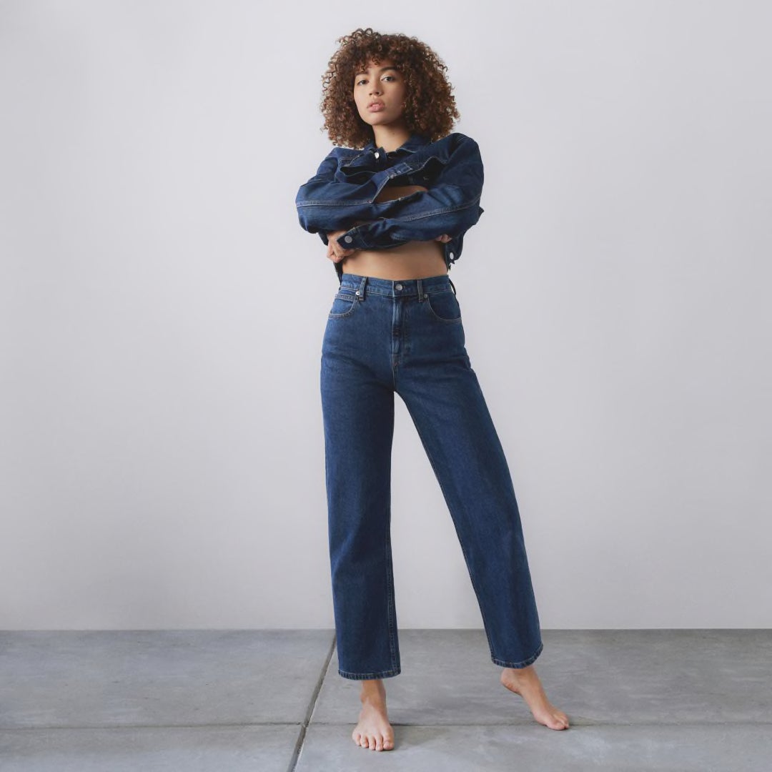 Everlane The Way-High Jean (Vintage Indigo)