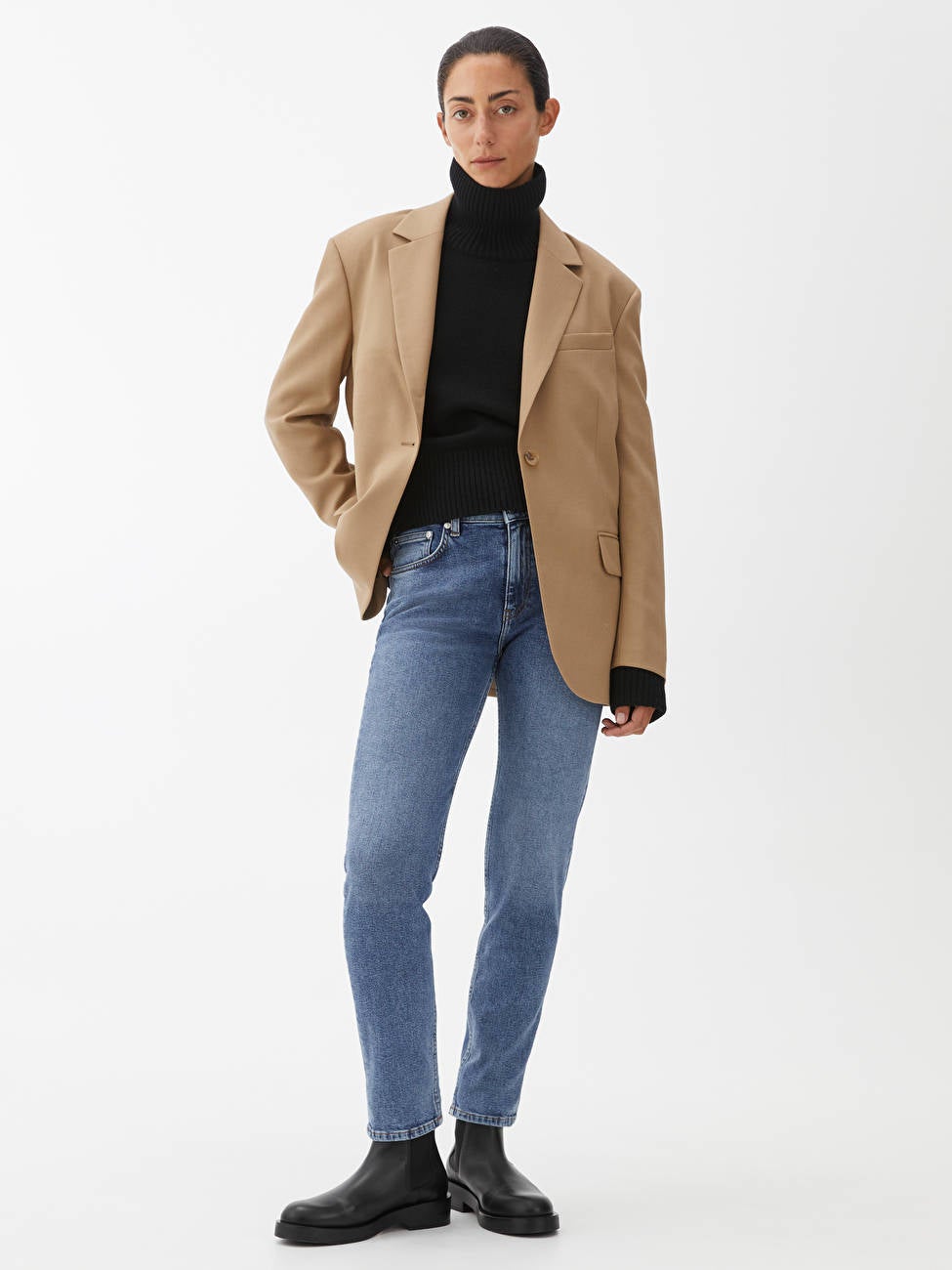 Arket + SLIM CROPPED Stretch Jeans