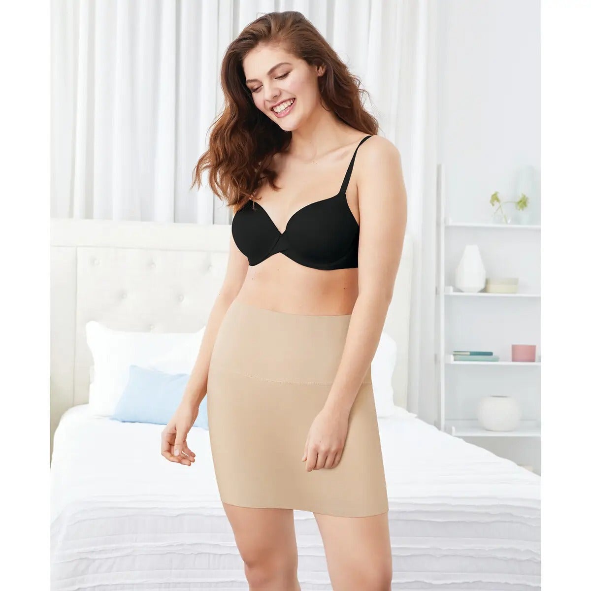 Maidenform + Firm Control Half Slip with Built-In Knickers