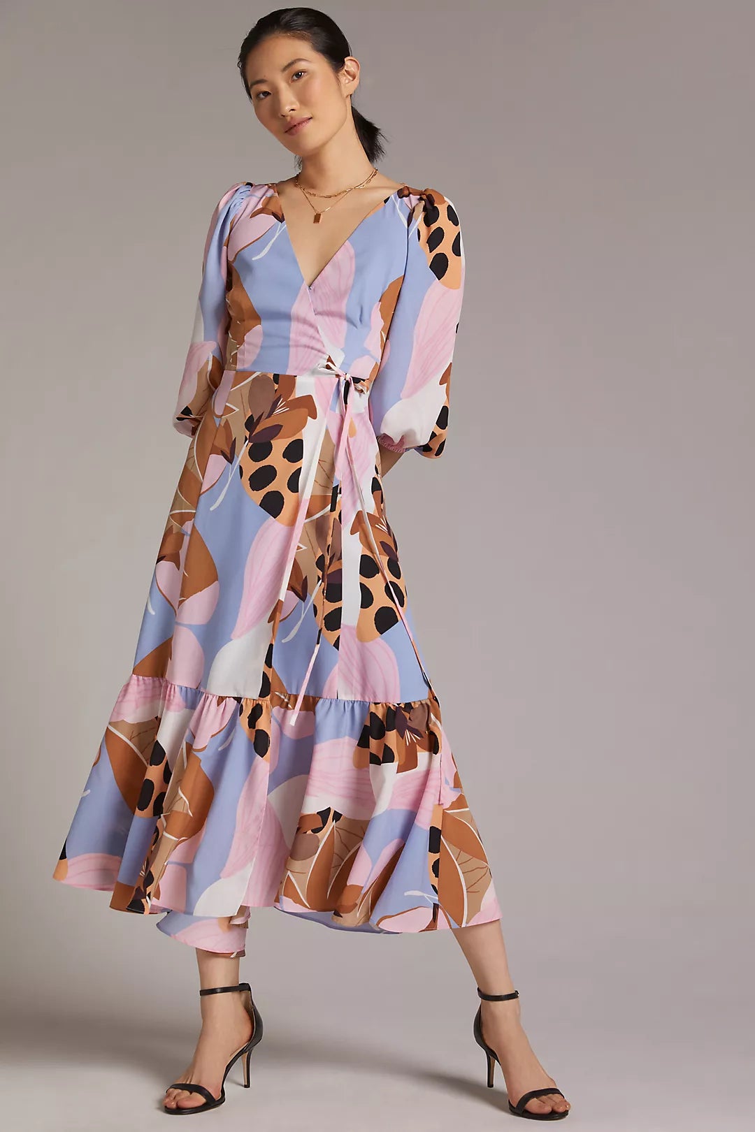Hutch + Bloom Wrap Midi Dress
