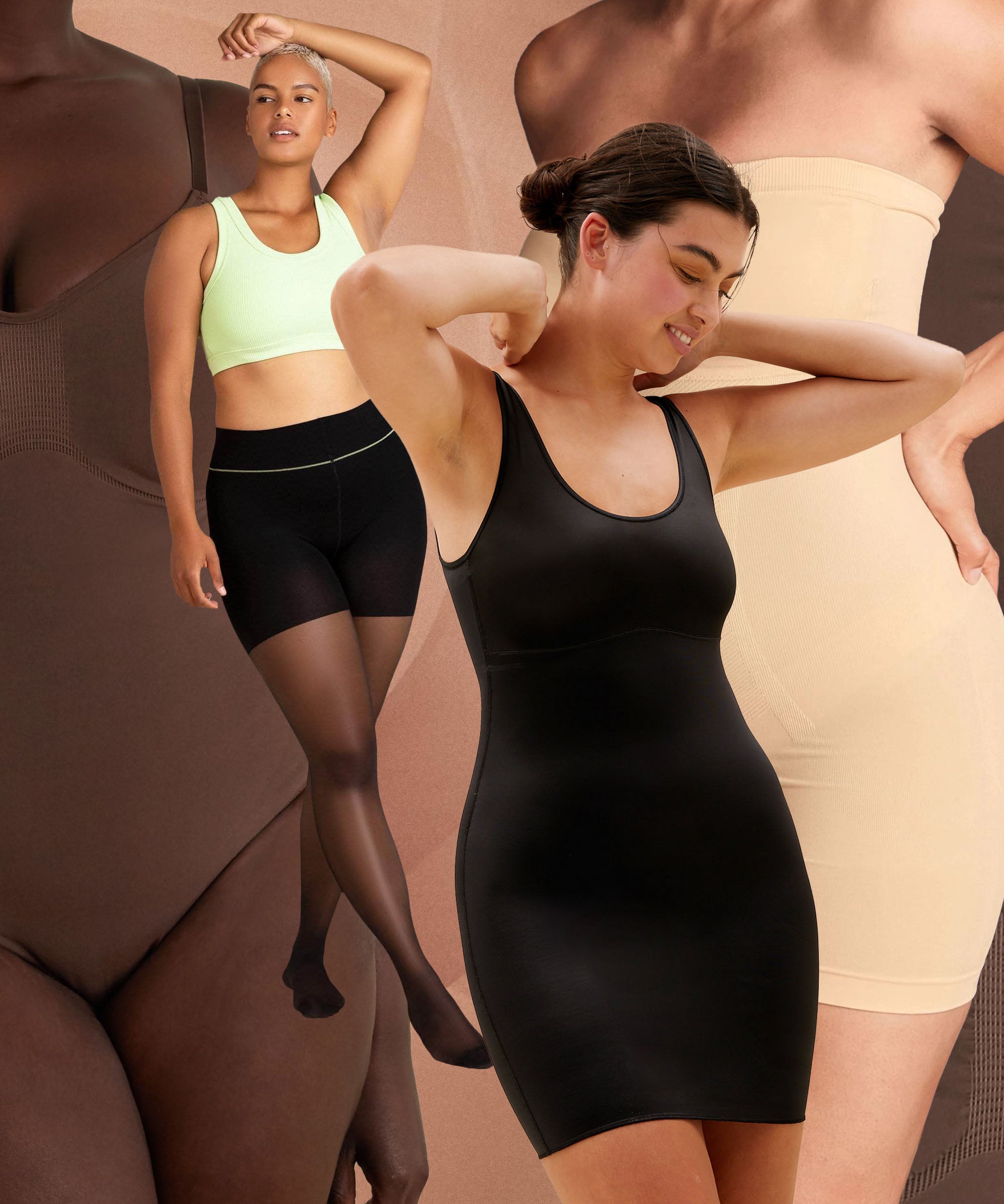 M&S Collection 2 Pack 10 Denier Secret Slimming Body Shaper Tights