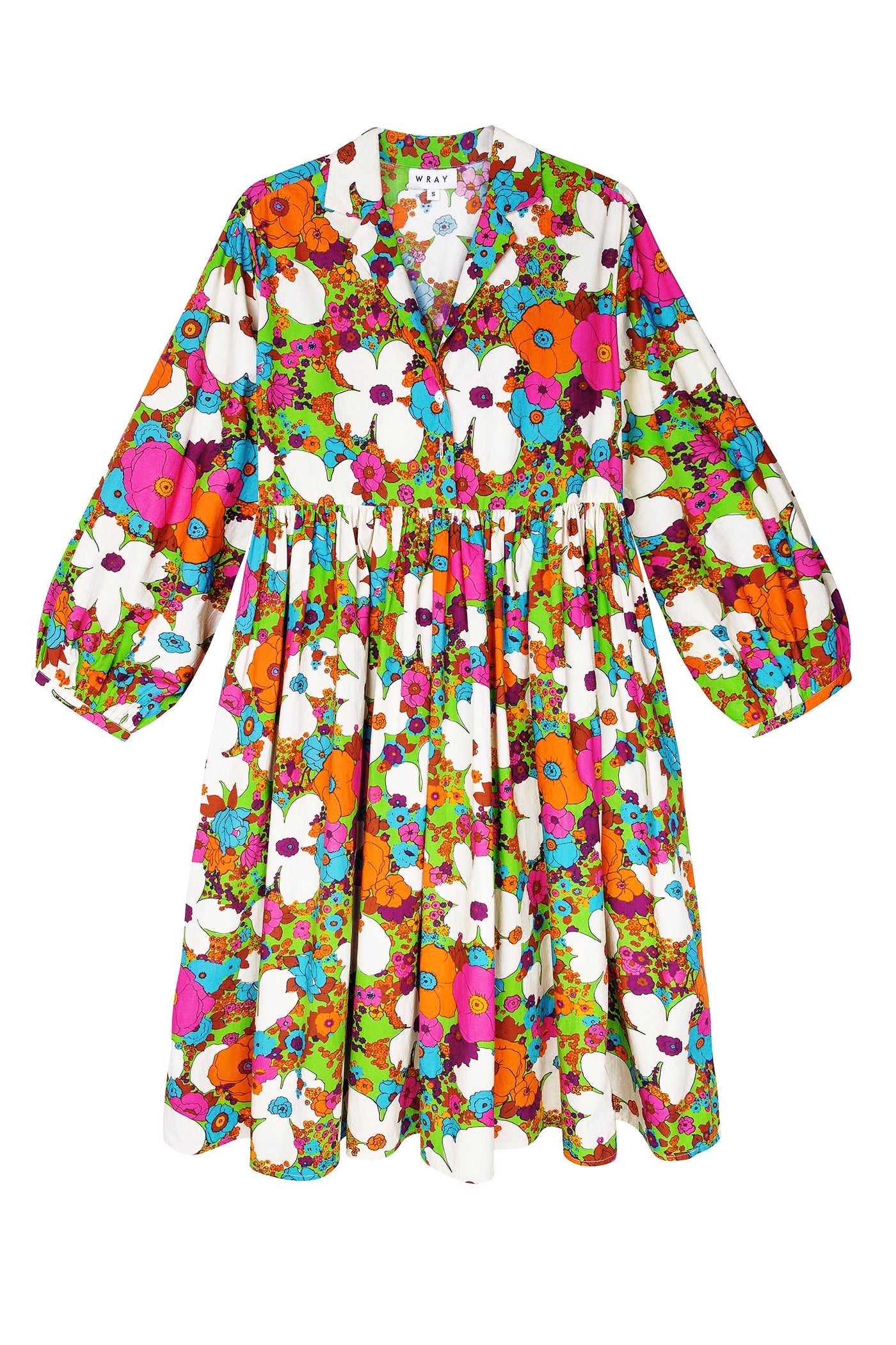 Wray + Quinn Dress Acid Floral
