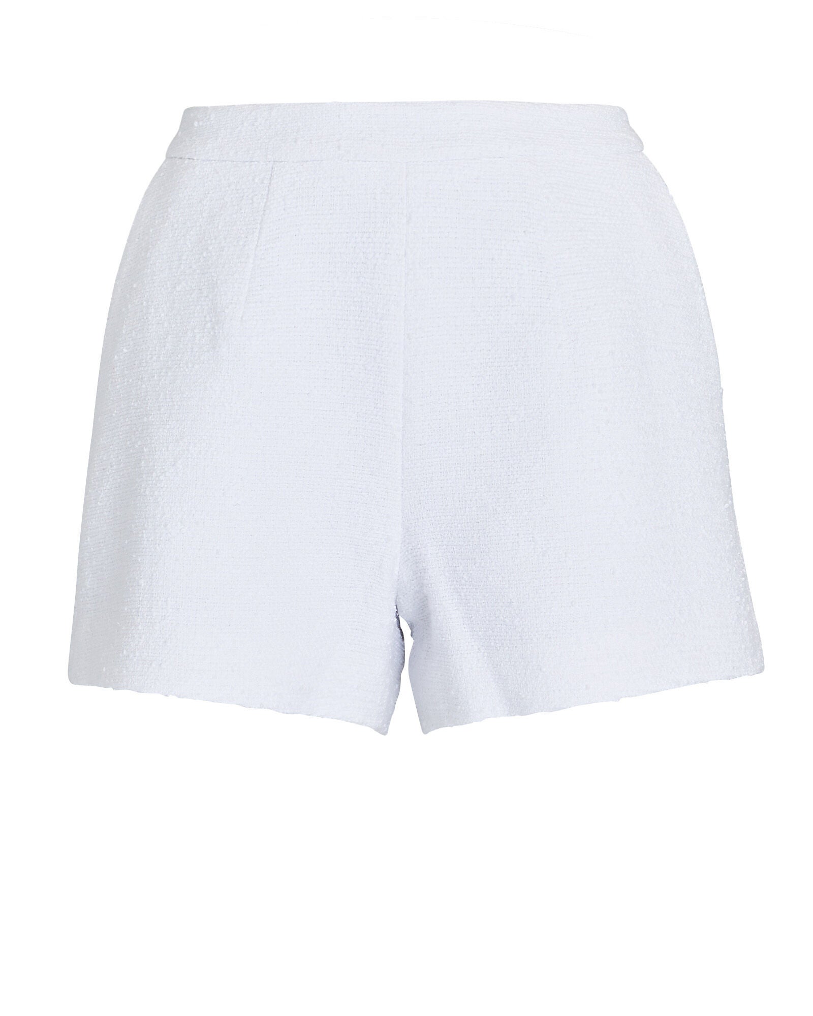 L’Agence + Ashton Bouclé Tweed Shorts