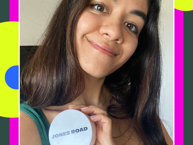 Author selfie wearing Jones Road makeup