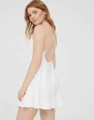 AE + OFFLINE By Aerie Real Me Ruffle Dress