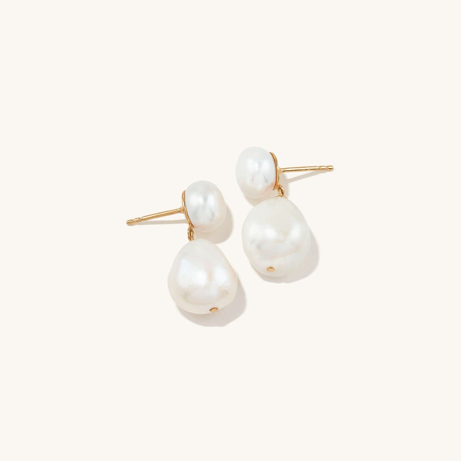 Mejuri pearl on sale drop earrings