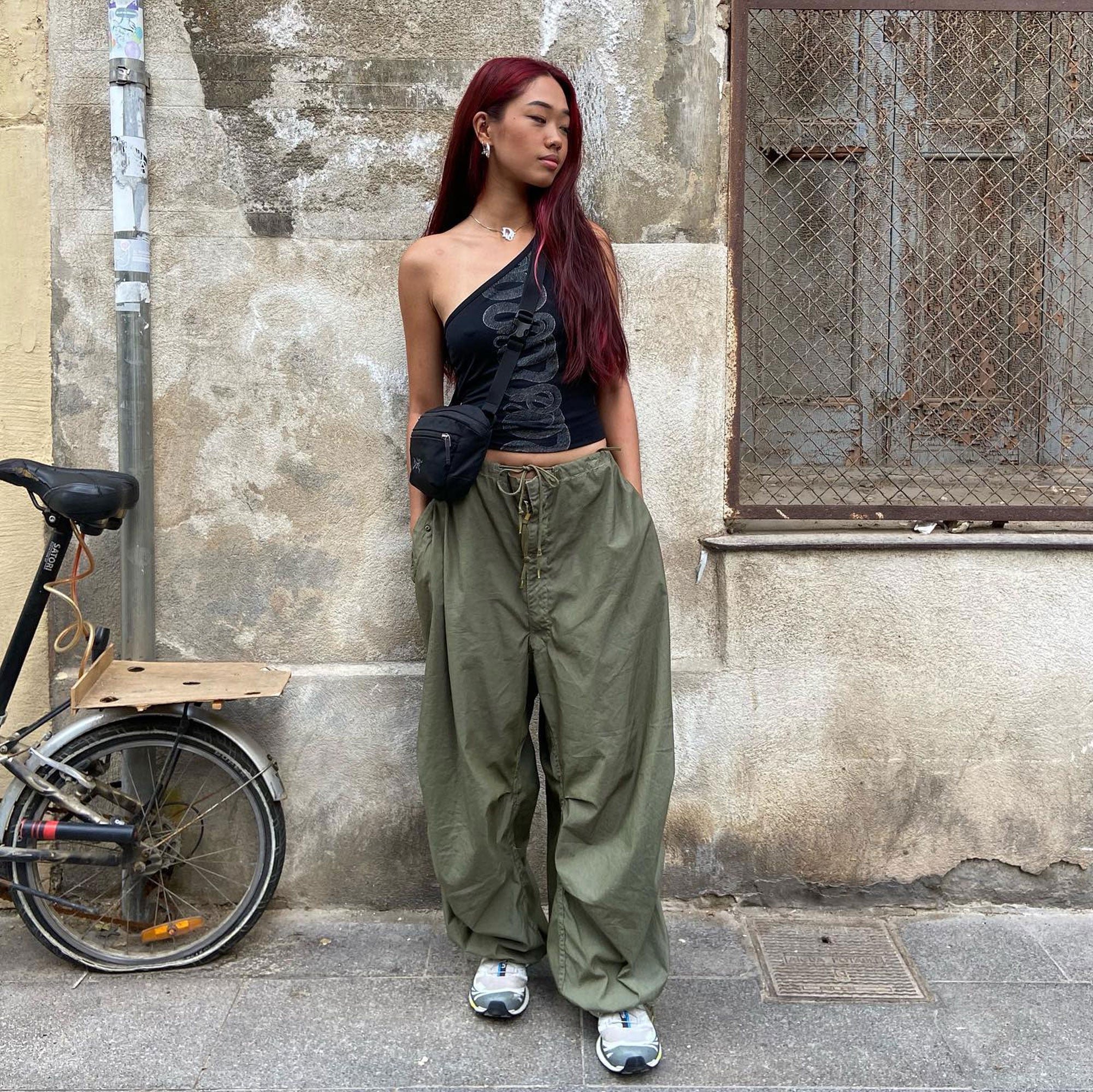 Vintage Cargo Pants Baggy Jeans Women Fashion 90s Streetwear Pockets Wide  Leg High Waist Straight Y2k Denim Trousers Overalls 231229 From Linmei0004,  $18.84 | DHgate.Com