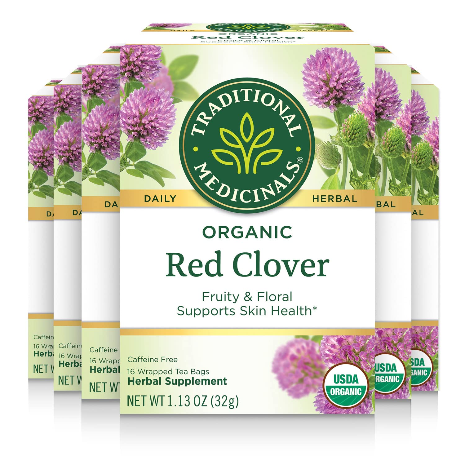 Traditional Medicinals + Traditional Medicinals Organic Red Clover