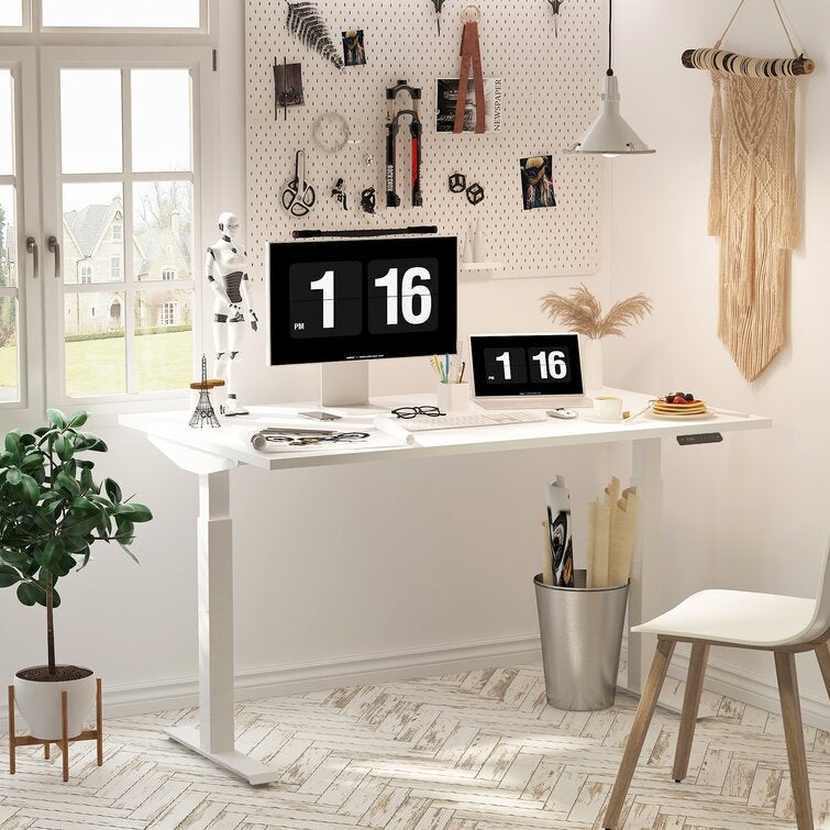 Inbox zero clearance adjustable desk