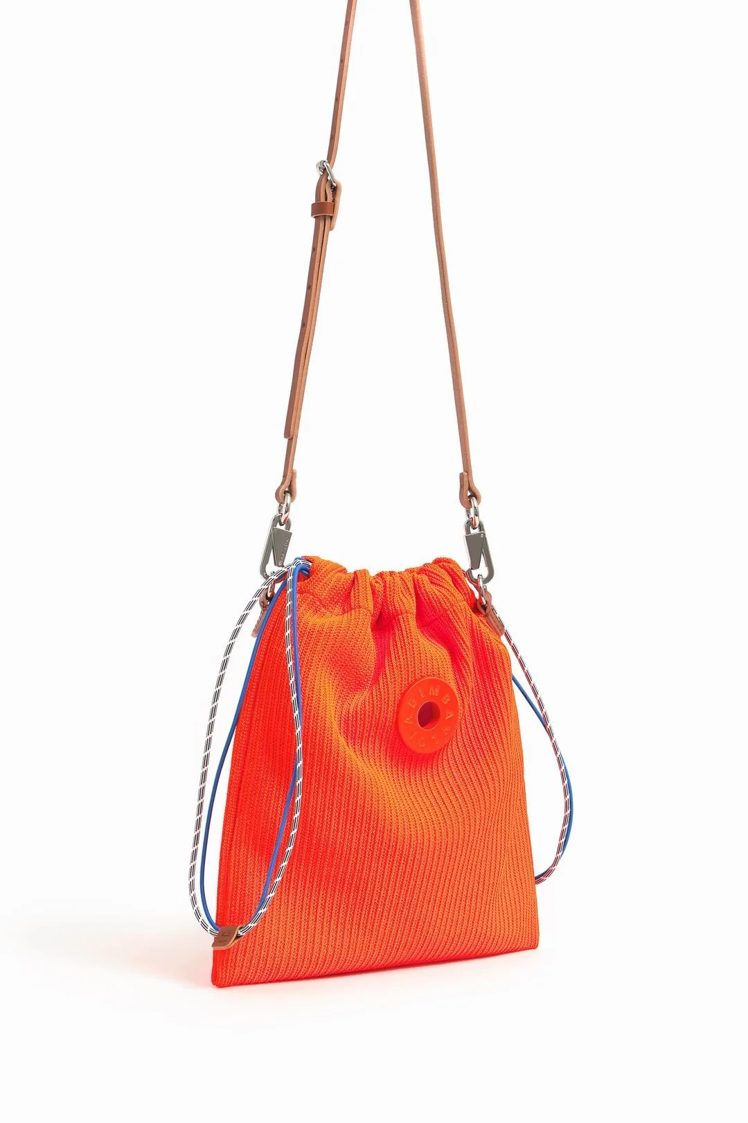 Bimba y Lola + S Orange Bucket Bag