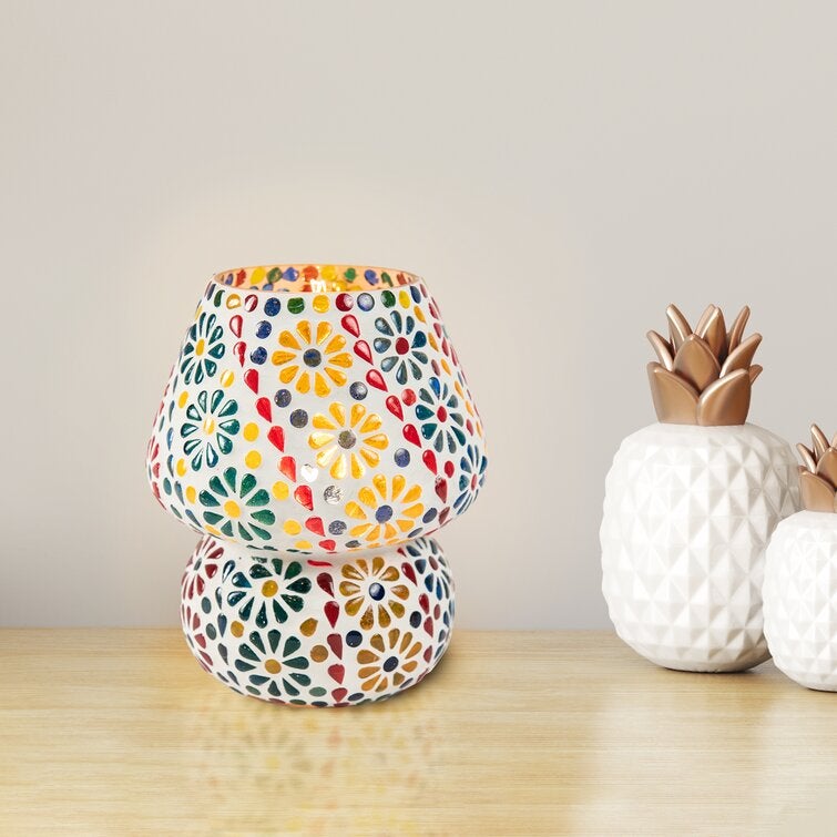 River of Goods + 6.75″ Lighted Art Glass Novelty Lamp