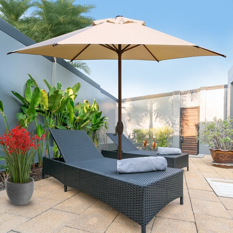 Abba Patio + 108” Market Umbrella