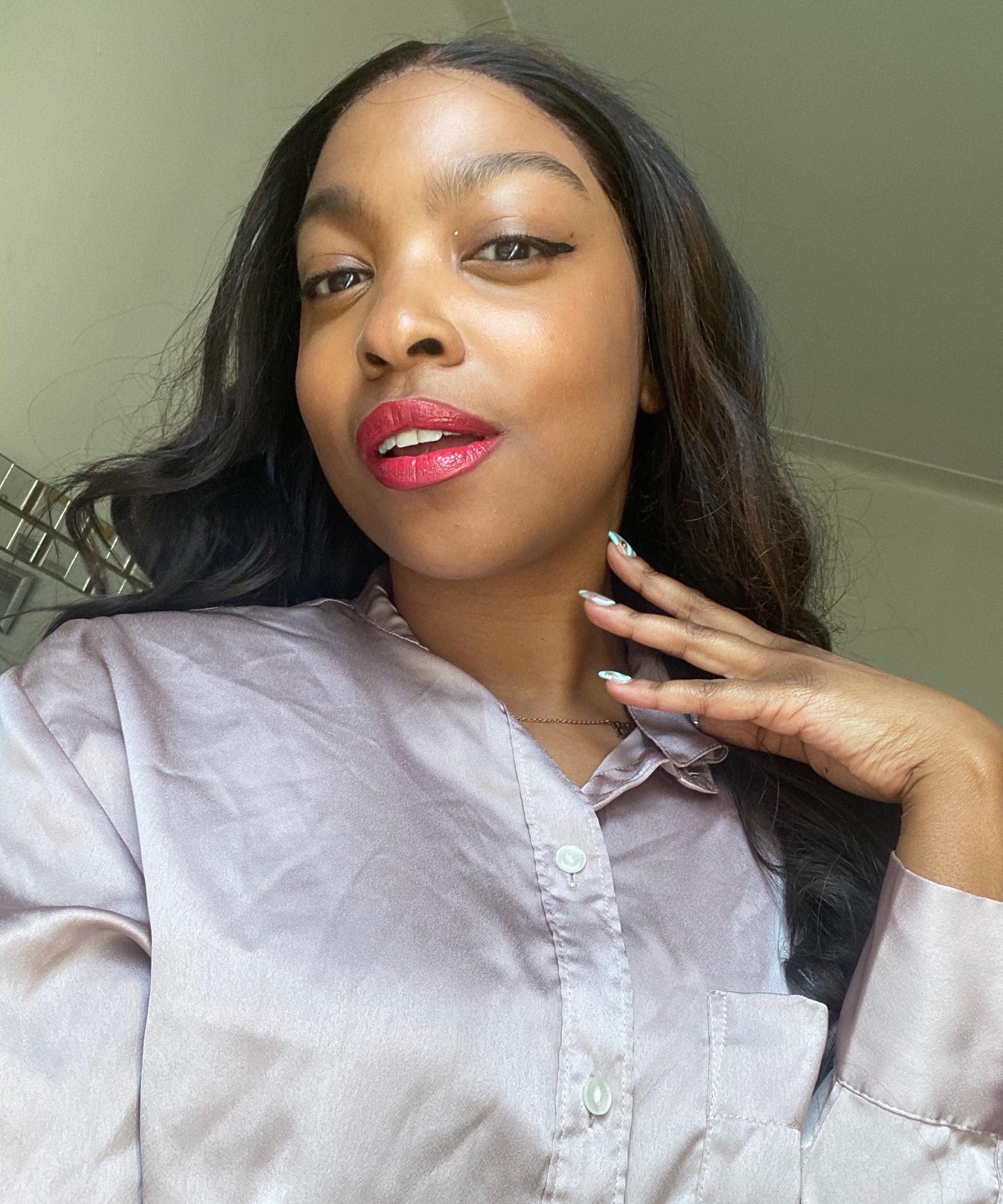 Blair Imani Fempower Lip Color Made Me Feel Amazing