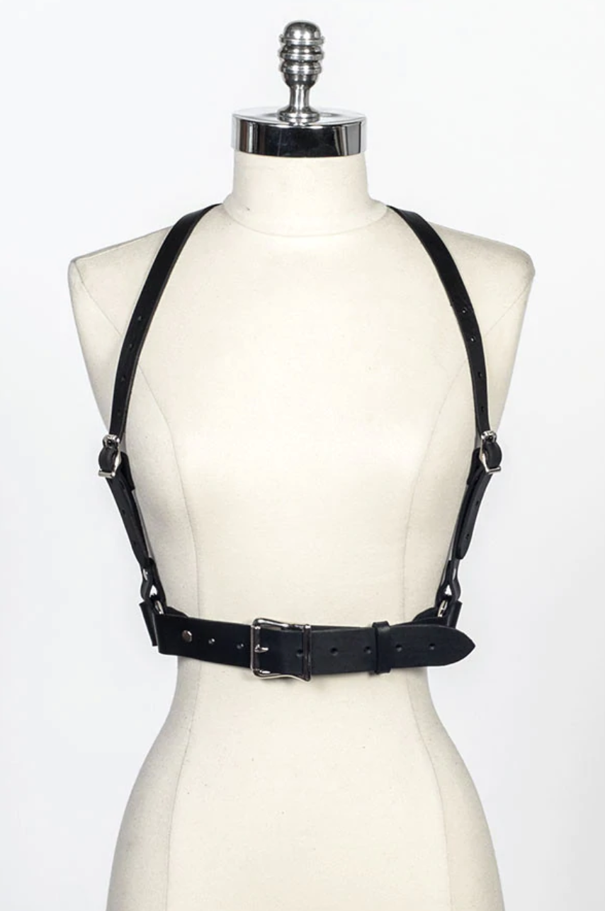 Leather Harnesses Are The NSFW Workwear Trend