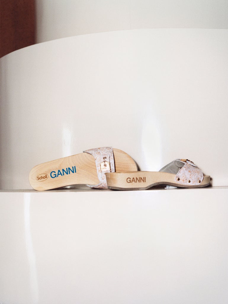 Ganni Just Dropped Summer Sandals With…Scholl?!