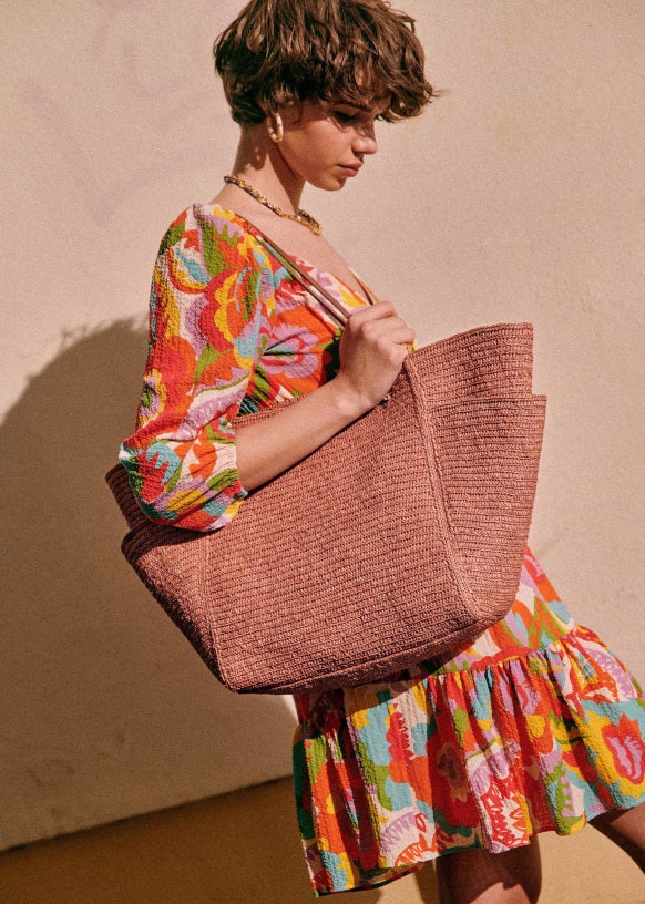 【SEZANE】Paloma Basket Sézane + Paloma Basket