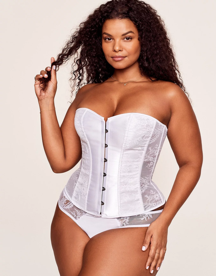Plus size bustier tops to wear out hotsell