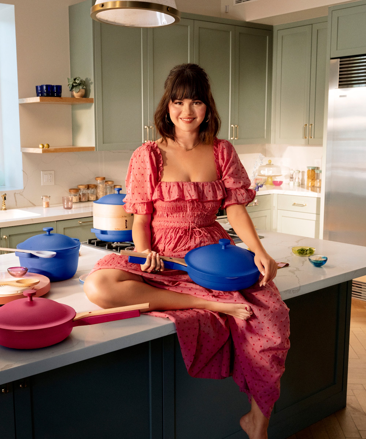 Selena Gomez Dropped a Cookware Line With Our Place & You Have to See All  of The Beautiful Colorways
