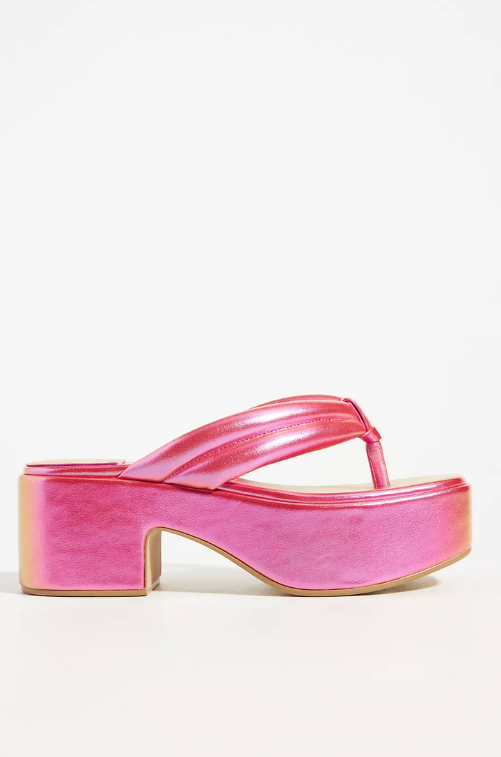 pink platform flip flops by jeffrey campbell