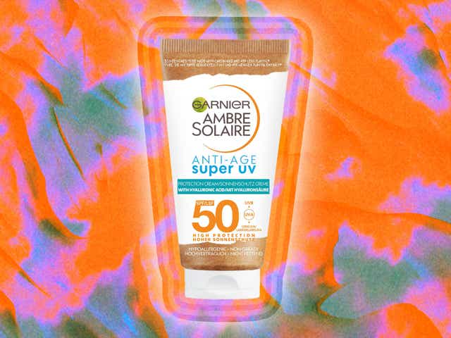 Garnier Ambre Solaire UV Anti-age Face Protection Cream SPF50 Tube