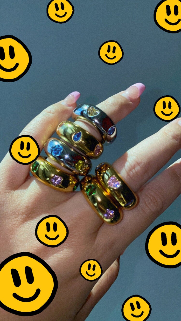 Resin Rings: Bella Hadid And Dua Lipa Are Obsessed With This TikTok  Jewellery Trend