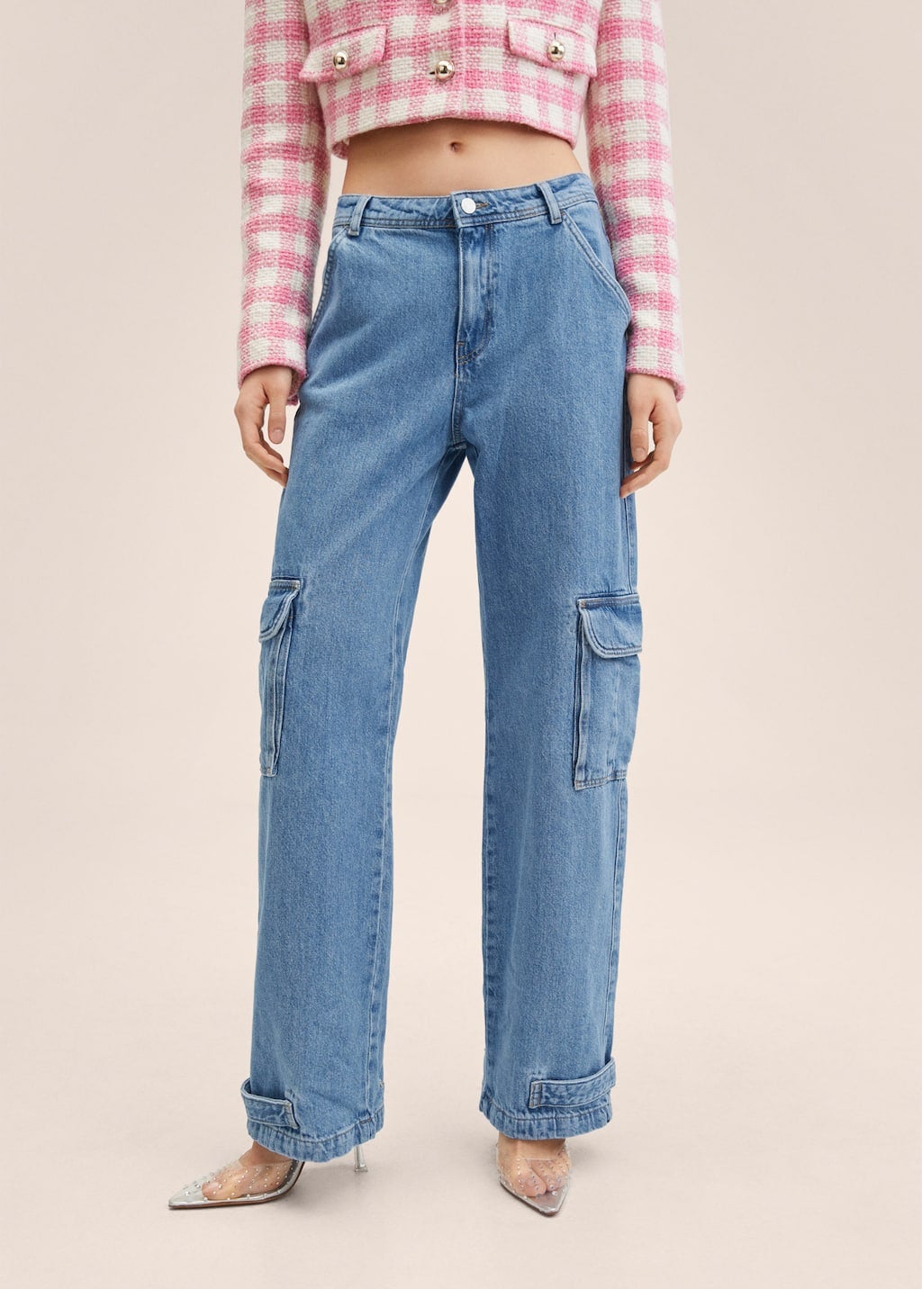 Mango   Pocket cargo jeans