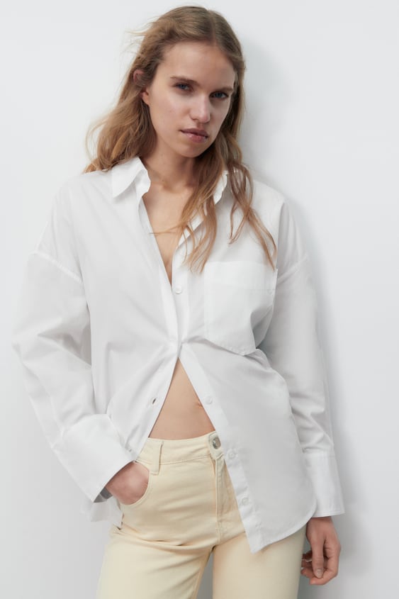 Zara + Basic Poplin Shirt