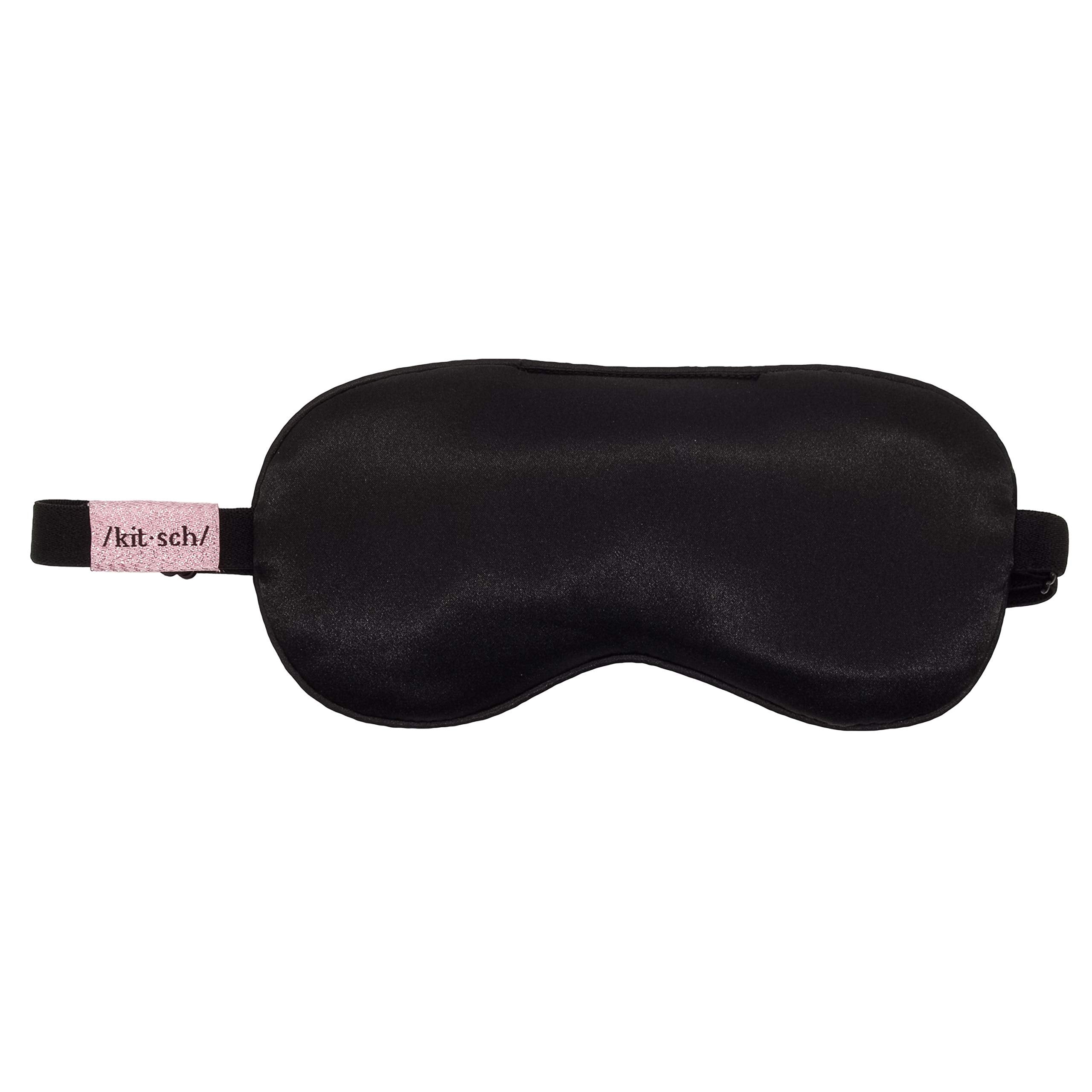 Kitsch + Lavender Weighted Satin Eye Mask