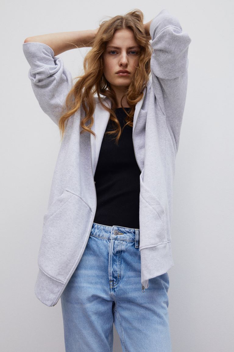 H&M + Oversized Hooded Jacket