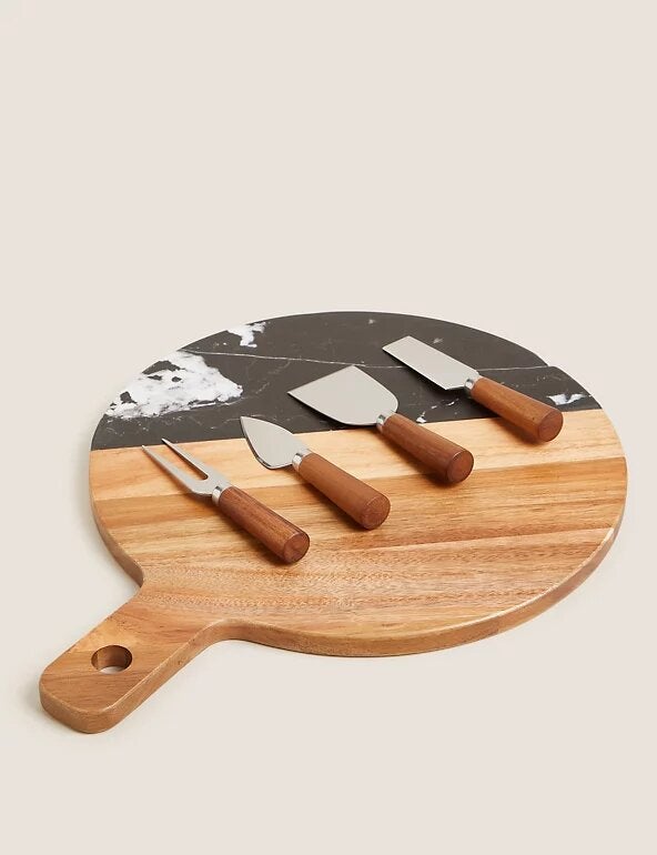 Marks & Spencer + Cheese Board And Knife Set