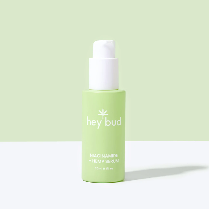 Hey Bud 10% Niacinamide + Hemp Serum.