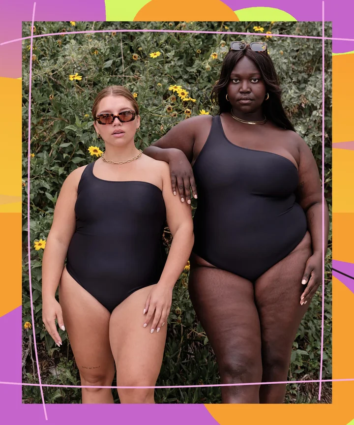 Womens Long Sleeve Bathing Suit One Piece Back Zipper - Black / S