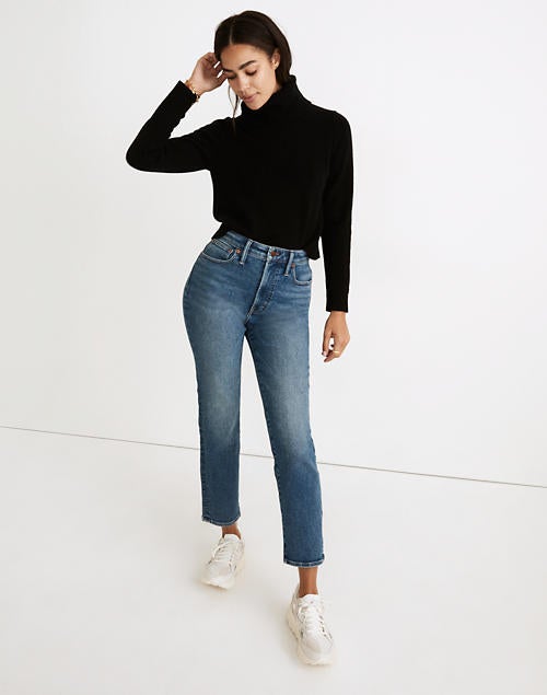 Madewell + The Curvy Perfect Vintage Jean in Melgrove Wash