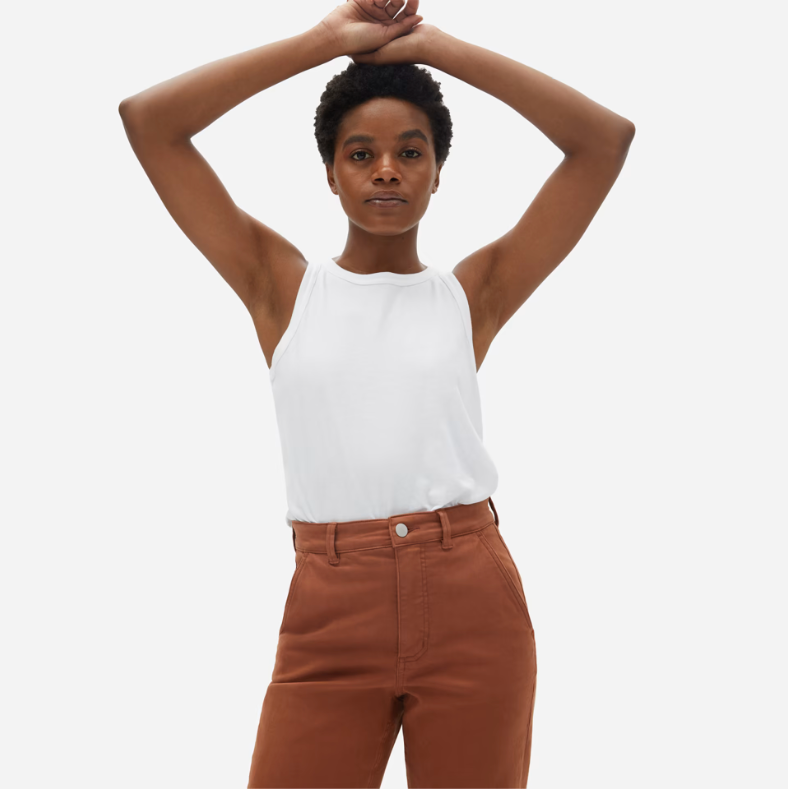 Everlane + The Organic Cotton Cutaway Tank