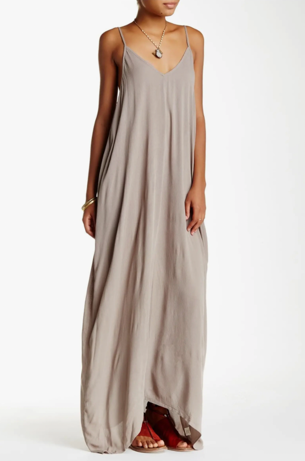 Nordstrom rack top gauze maxi dress