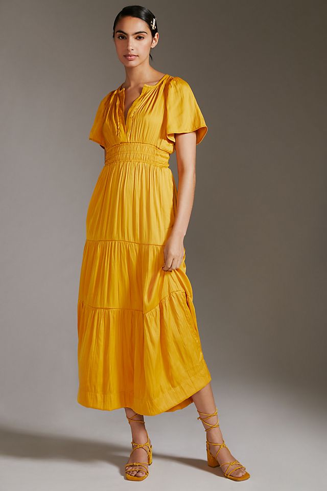 anthropologie bow tie dress