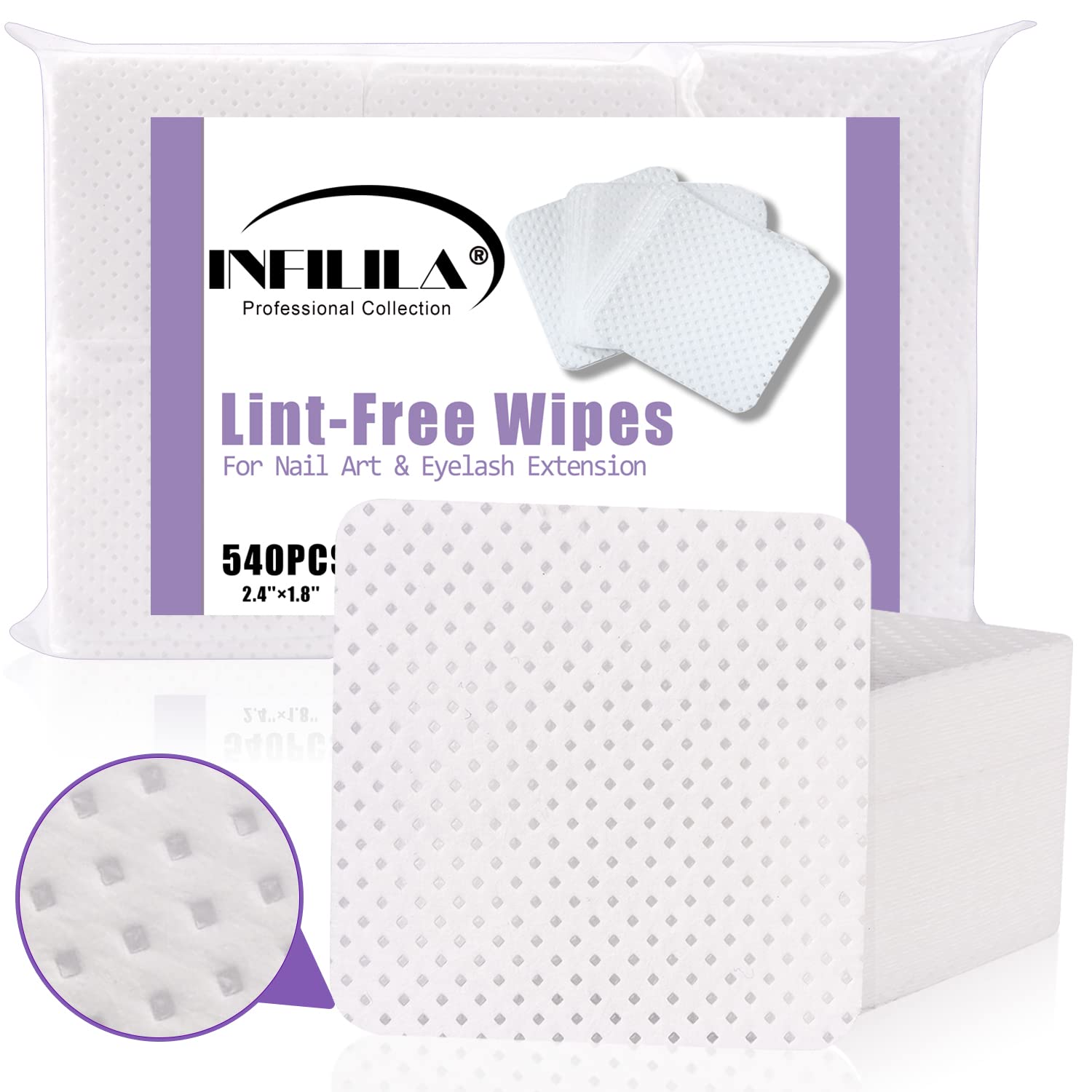 200pcs Lint Free Nail Wipes – Good Girl Gel