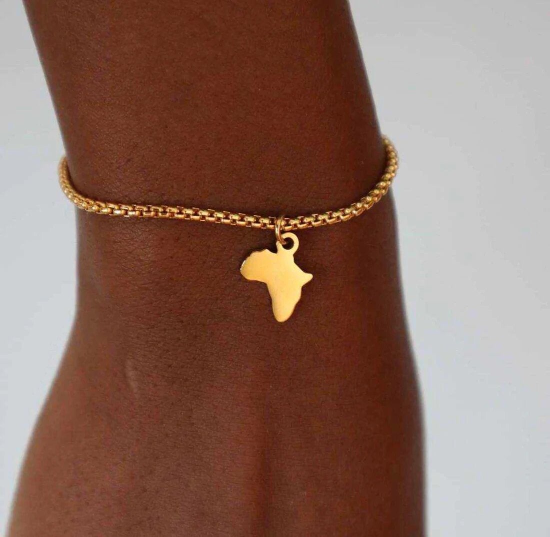Omolola Jewellery + Africa Chain Bracelet