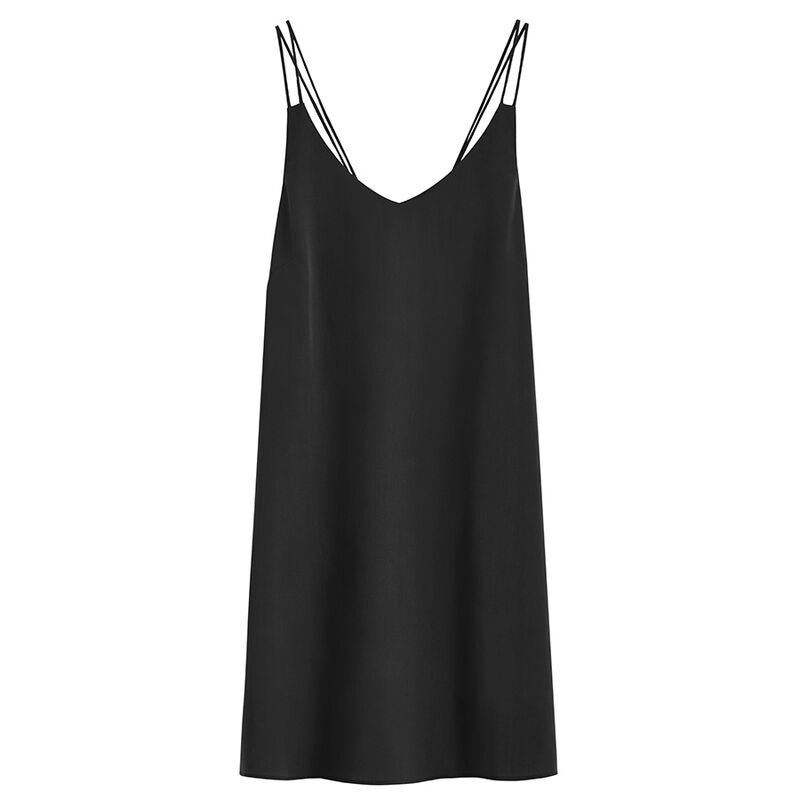 Cuyana + Tencel Tie-Back Short Dress