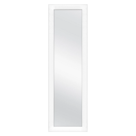 Simply Essential + Rectangular OvertheDoor Mirror in White